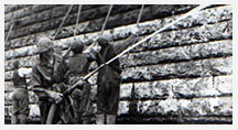 men cleaning the water reservoir